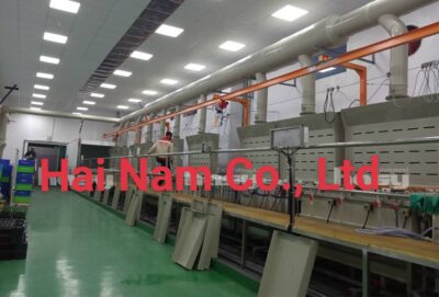 Hải Nam cung cấp tấm nhựa PP cho nhà máy Hàn Quốc ở Quế Võ làm dây truyền bể mạ.